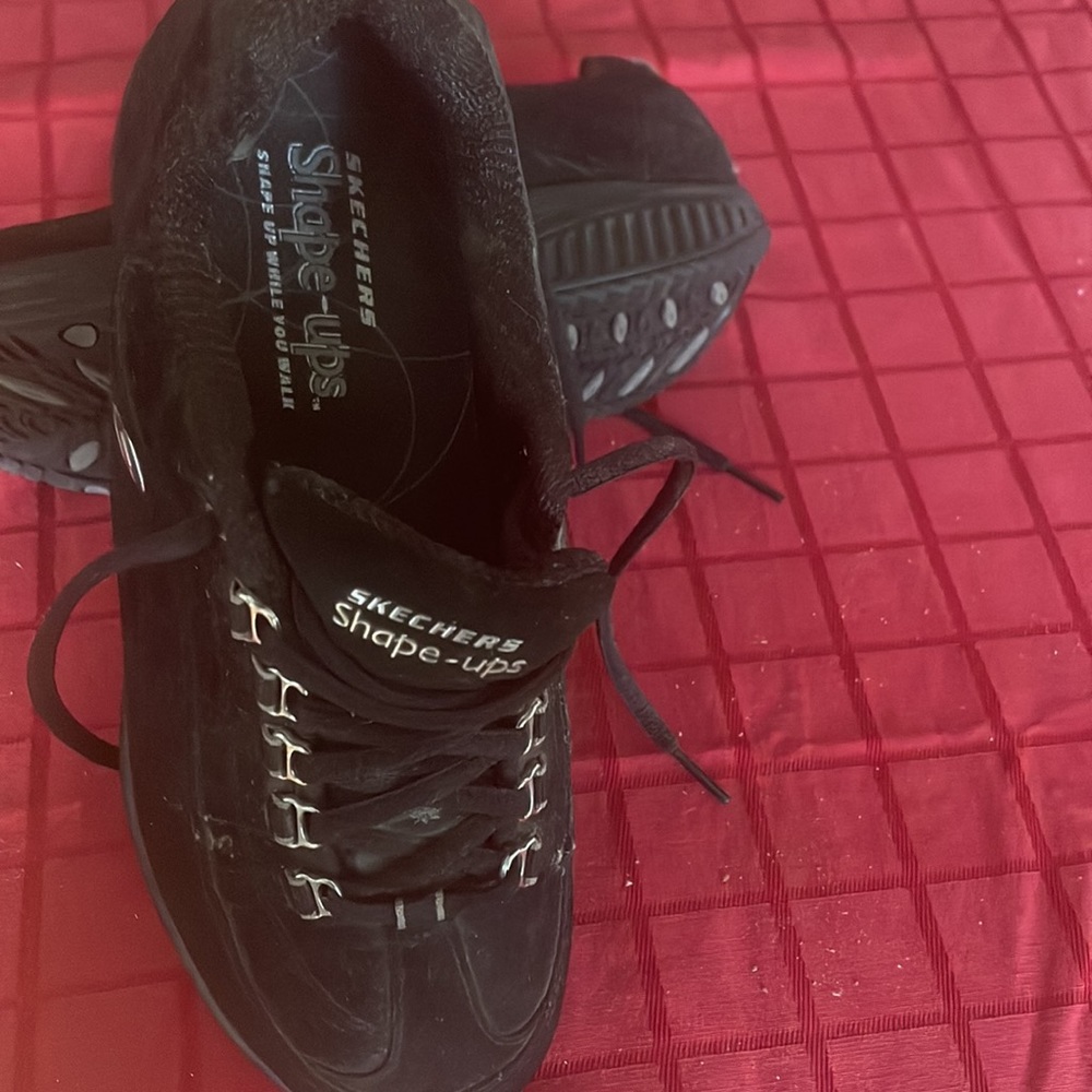 Get In Shape With Shape-Ups Skechers, Black With … - image 5